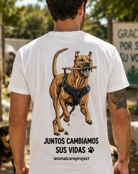 Camiseta A.C.P. White/Blanco + CUPÓN 10€